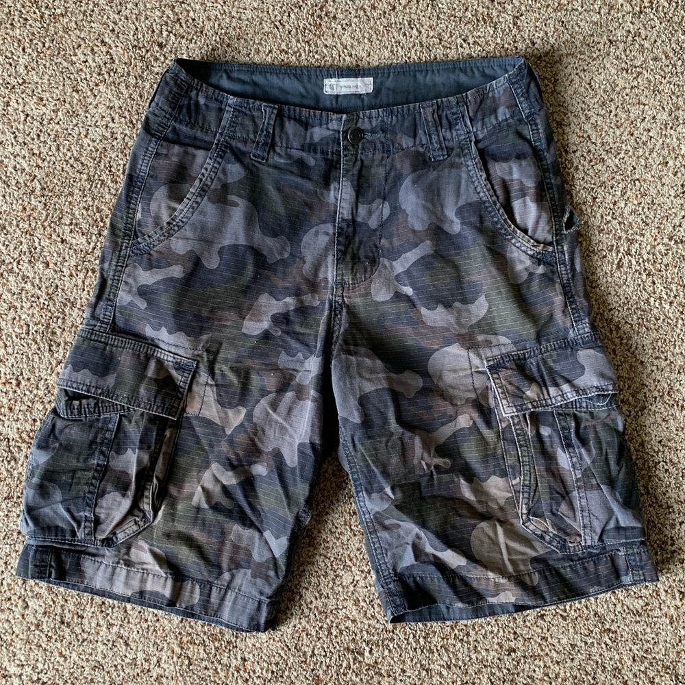 Cargo shorts Navy Camo